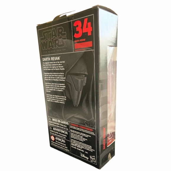 NIB *Star Wars: Black Series (Darth Revan w/ Lightsabers) 6" Action Figure #34 - Picture 6 of 8